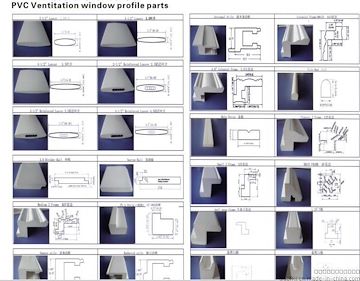 PVC透氣窗葉片/PVC透氣窗配件廠家直銷
